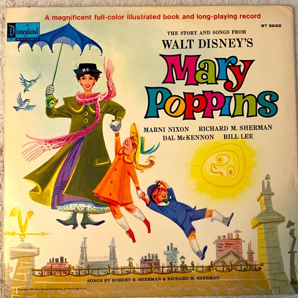 Vintage 1960’s Disneyland record of “Mary Poppins” - Picture 1 of 5
